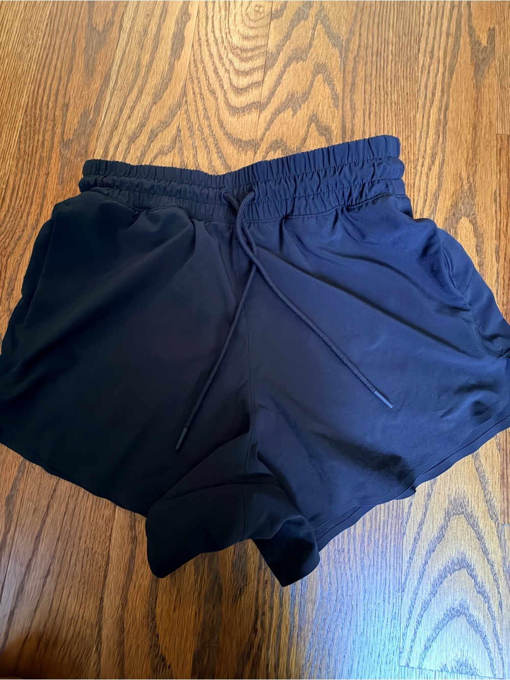 Athleta Black Women's Athletic Drawstring Shorts